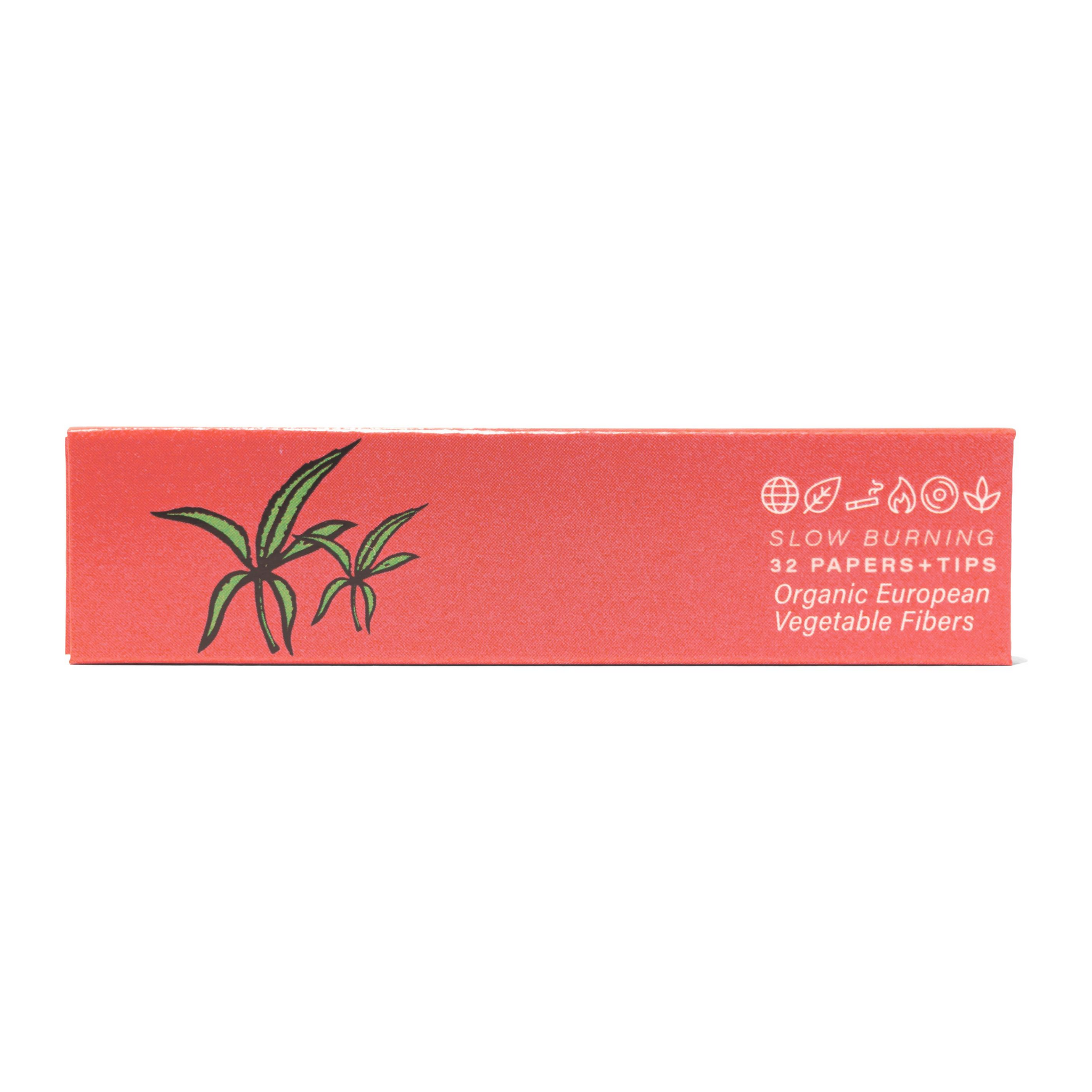Chop Reds Unbleached - Organic Unbleached Vegetable Fiber Rolling Papers